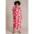 Yest Curve gebloemde maxi jurk rood