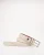 Greve | Heren | Geklede Riem Wit