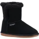 Hush Puppies Meisjes Ashlynn Suede Slippers (Zwart)
