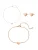Hey Happiness Sieraden set ‘Pure Love’  rose-goud