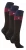 Heat Holders – 3 paar kniehoge skisokken voor dames – Zwart / Fuchsia