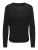 Only Onlanabella Ls Bling O-neck Knt Trui Black W. Dark Silver