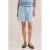 WE Fashion Blue Ridge wide leg regular waist casual short light blue denim
