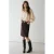 Mango top met borduursels – ecru