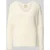 MOS MOSH Gebreide pullover van wolmix met v-hals model ‘THORA’