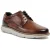 Pod Finch Leren Herenschoenen In Cognackleur Met Veters.