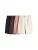 The Set Broek  crème / chocoladebruin / pink / zwart