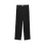 Rechthangbroek met elastische taille en plooien op het been dames Tom Tailor