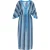 IZIA Jurk Dames Blauw Veelkleurig