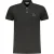 Zwarte Poloshirt Met Logo Van Een Ijsbergdriehoek
