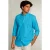 River Woods Custom Fit Poplin Shirt St-barth Blue