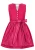 STOCKERPOINT Jurk ‘Leni’  donkerroze / wit