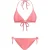 Shiwi Ladies Liz Bikini Set Textured Leopard Structure Strawberry