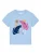 Watapparel Shirt ‘Love and flex’  navy / lichtblauw / cognac / pitaja roze