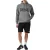 Lonsdale Heren Jersey Lounge Shorts (Zwart)