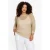 YOEK top goud met lurex