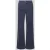 Christian Berg Woman Wide leg corduory broek met achterzakken