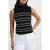 French Connection Mozart Sleeveless Jumper Black/white