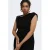 ONLY CARMAKOMA Plus Size one shoulder midi jurk – zwart