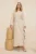 Trendyol Modest Dames Beige Effen Maxi Lang Casual Skater Modest Jurken