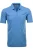 RAGMAN Softknit Polo shirt Korte mouw lichtblauw