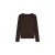 T-shirt met lange mouwen en V-hals en mini logo dames Guess