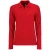 SOLS Dames/dames Perfecte Lange Mouw Pique Polo Shirt (Rood)