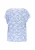 Usha Blouse  blauw / wit