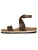 Bayton Sandalen met riem ‘Karratha’  chocoladebruin