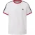 Pretty Green Heren Paisley Logo T-Shirt (Wit, Rood)
