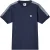 Pretty Green Heren-T-shirt met paisleyprint en bies (Marine)