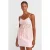 Kant Vierkante Hals Touw-Voorkant Camisole Blouse