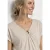 Street One Dames Shirt met decoratief detail in Beige