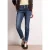 Mid Waist Slim Legs jeans met turn-up