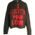 Valentino I Breathe Your Love trui in groene scheerwol