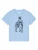 Watapparel Shirt ‘Cowgirl’  lichtblauw / zwart
