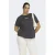 ONLY CARMAKOMA T-shirt met backprint antraciet