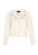 faina Gebreid vest  lichtbeige
