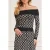 GUESS Marciano By  Angelina Off Shoulde All Over Jacquard Kni