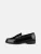 L37 HANDMADE SHOES Instappers ‘TO MAKE IT EASIER’  zwart