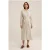 We Fashion Dress Mid Length Beige