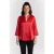 ARKET Holk Satin Silk Top Red