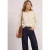 Longsleeve met ronde hals en kant