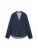 TOM TAILOR Blouse  donkerblauw / offwhite
