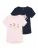 NAME IT Shirt ‘NMFVIX’  navy / lichtblauw / lichtgeel / poederroze