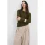 Mango pullover groen