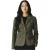 Dames olijfkleurig getailleerd geruite tweed blazer formeel jasje – TPSTZ-7
