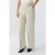 OUI wide leg regular waist broek ecru