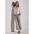 Twill broek met rechte pijpen