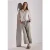 Street One Dames Twill broek met rechte pijpen in Beige